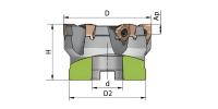 CSM390-050A2706-ZN08-42CRMO Фреза торцевая насадная