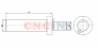 VDI-PD-25x30 Контрольная оправка
