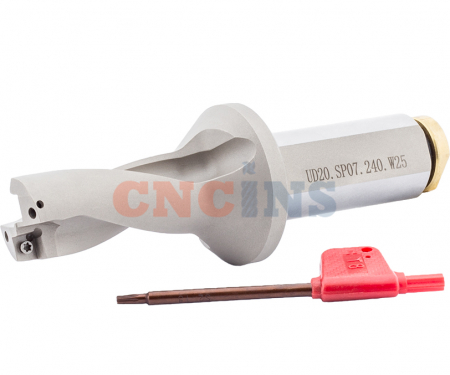 Сверло со сменными пластинами UD20.SP07.240.W25
