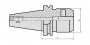 Патрон для концевых фрез с хвостовиком Weldon BT50-SLN16-080