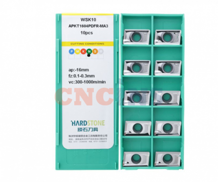 APKT1604PDFR-MA3 WSK10  (под фрезу Korloy) Пластина фрезерная