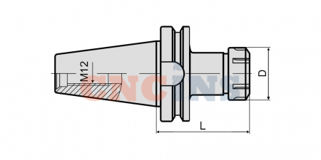 BT30-ER25-200 Патрон цанговый