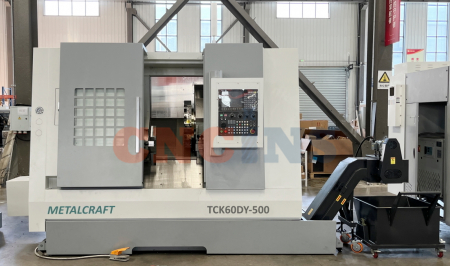 Горизонтальный токарный станок MetalCraft TCK60DY-500 с ЧПУ KND (TCK60DY-500.K30.A2-6.12K.203T)