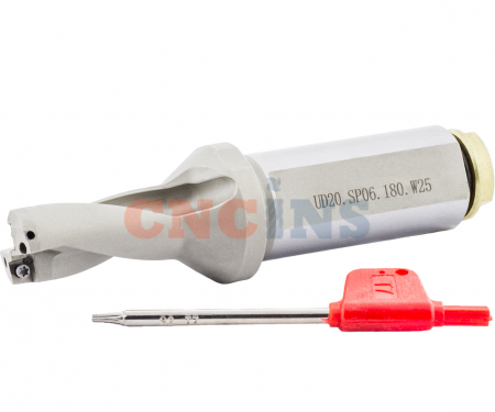 Сверло со сменными пластинами UD20.SP06.180.W25