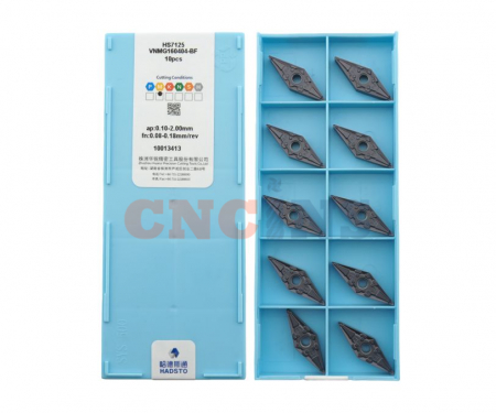 VNMG160404-BF-HS7125 Пластина токарная для нержавеющей стали, чистовая обработка