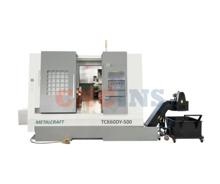 Горизонтальный токарный станок MetalCraft TCK60DY-500 с ЧПУ KND (TCK60DY-500.K30.A2-6.12K.203T)