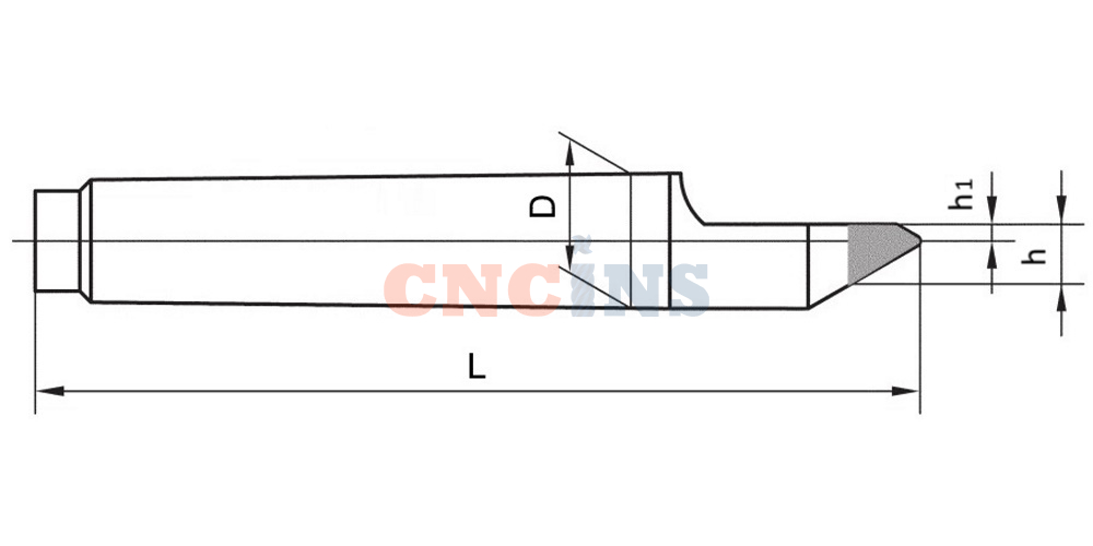  Полуцентры упорные с твердосплавной вставкой 